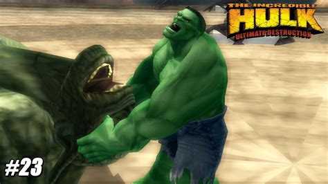 The Incredible Hulk Ultimate Destruction Ps2 Gameplay