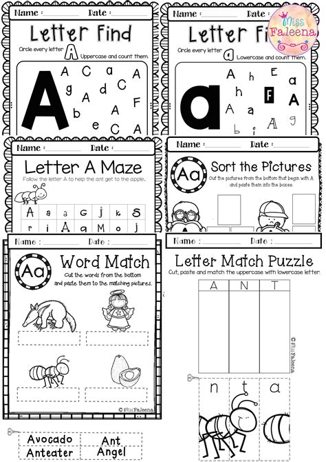 alphabet letter   week  letter   week kindergarten