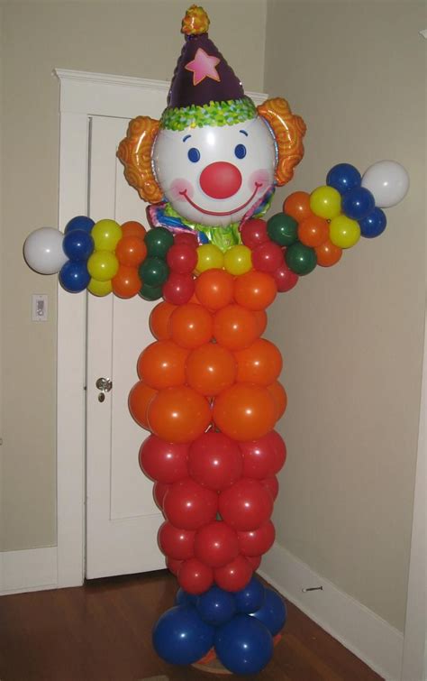 party clown   balloons balloon decorations clown balloons