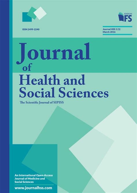 inclusion of the journal of health and social sciences in