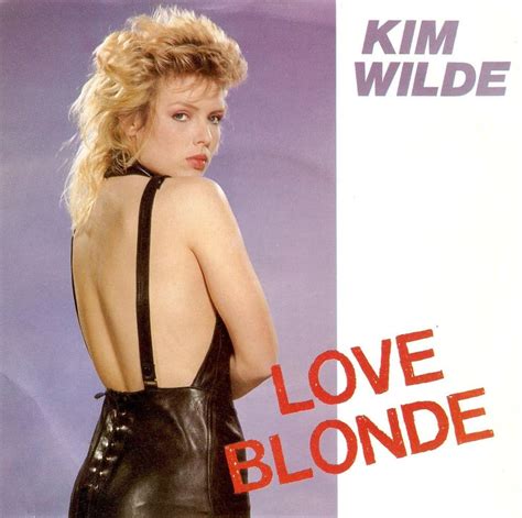 Kim Wilde Love Blonde Vinyl Record 7 Inch Rak 1983