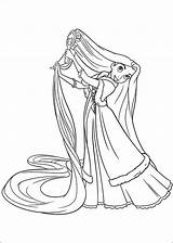 Lunghi Rapunzel Pettina Disegno Cambiare Posto Potete sketch template