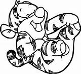 Tigger Wecoloringpage Drawing sketch template