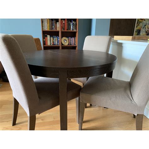 ikea  extendable dining table  chairs decorations