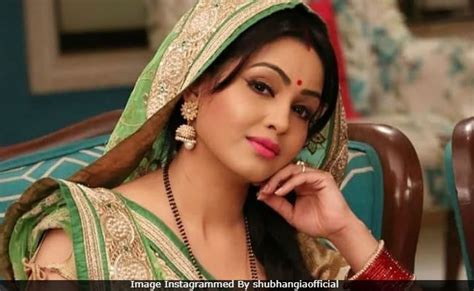 Shubhangi Atre Marriage Doesn T Stop Actresses From Getting Lead Roles