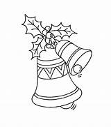 Coloring Bell Pages Christmas Printable Kids Bestcoloringpagesforkids Color Choose Board sketch template