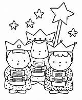 Coloring Kings Three Pages Drie Koningen Driekoningen Christmas Kleurplaten Chocolate Animaatjes Afkomstig Nl Van Coloringpages1001 sketch template