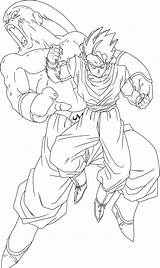 Goku Frieza Dragon Vegeta Freezer sketch template