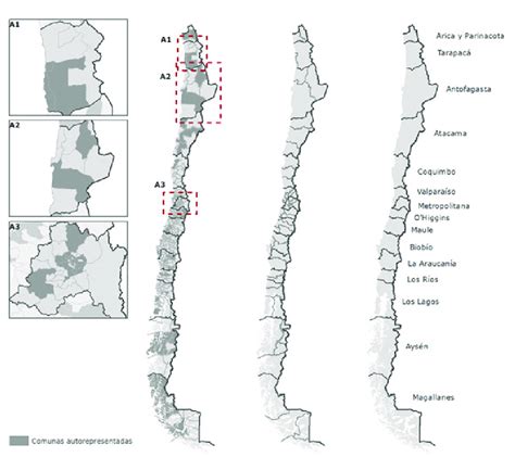 mapas regionales provinciales  comunales de chile comunas  scientific diagram