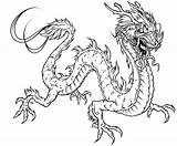Coloring Dragon Pages Dragons Colouring Mythical Color Adult Adults Chinese Unicorn Tail sketch template