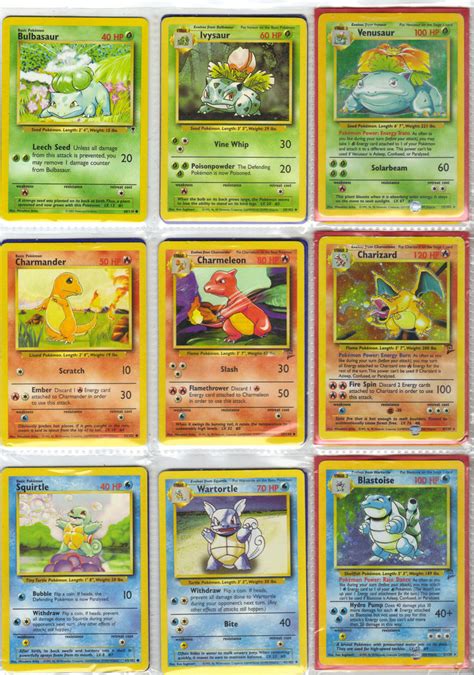 pokemon cards  large images