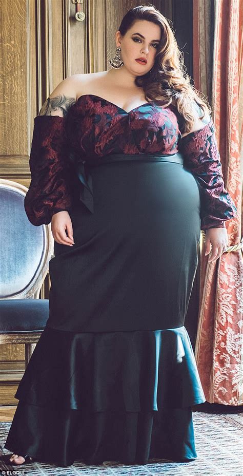 tess holliday stars in new campaign for plus size brand daily mail online