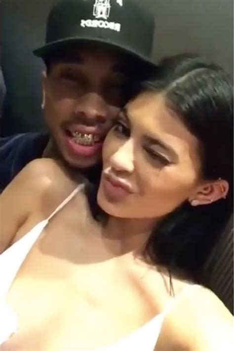 kylie jenner and tyga sex only if she s wearing makeup hollywood life