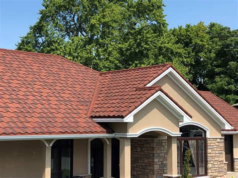 metal tile roofing photo gallery metal roof outlet ontario roofing
