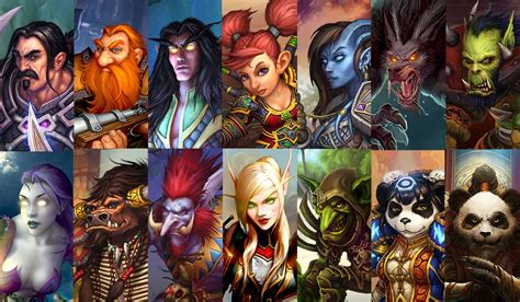 World Of Warcraft Caras