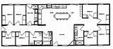 Bunkhouse House Plans Bunk Floor Plan Room Cabin Drawing Kids Houses Large Guest Rooms Bedroom Lake Family Homes Bath Given sketch template