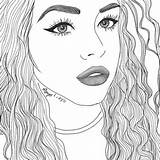 Coloring Sheet Kylie Jenner Pages Outline Grunge Tumblr Girls Sheets Template Sketch Color Teen sketch template