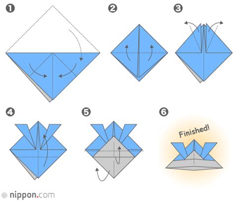 origami  japanese art  paper folding nipponcom