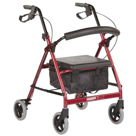 dhs equipment program mini  walker  wheels kg red
