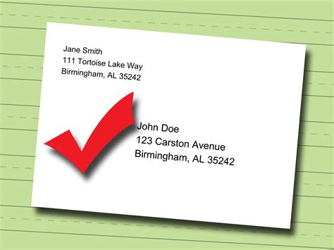 how to write address with apt number how to write a return address