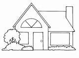 Outline Clipart Roofline House Cliparts Library sketch template
