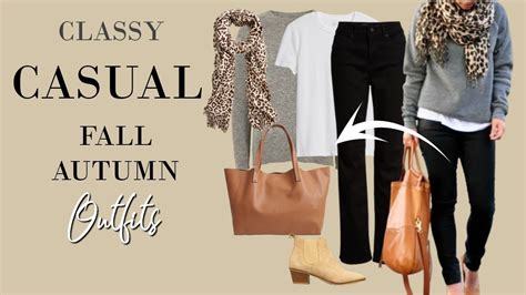 casual but classy outfits for fall and autumn classy outfits ad