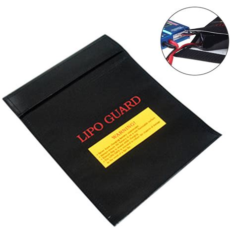 fireproof document bag lithium battery safety bag airplane battery fireproof explosion proof bag