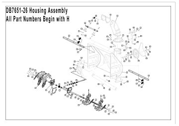 db  housing assembly  part numbers manualzz