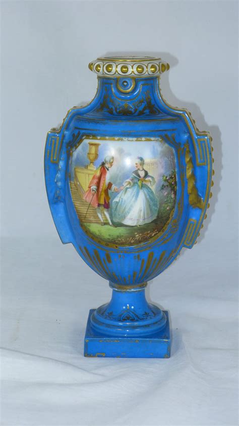 antiques atlas pair   french sevres vases