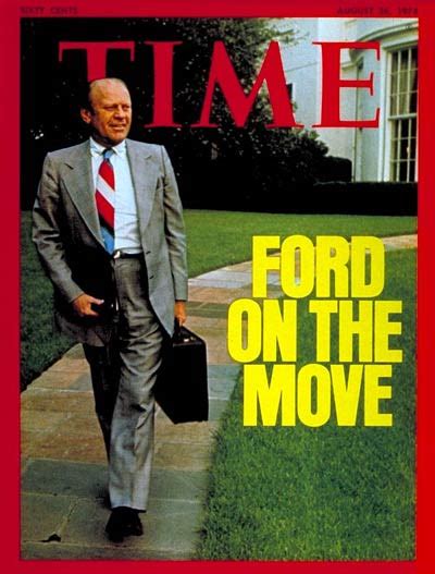 framing gerald ford bi partisan healer presidential clutz or war