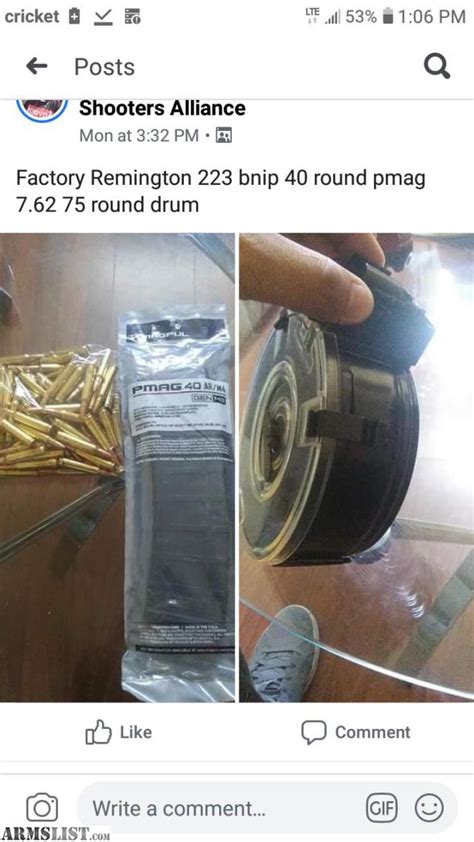 armslist  sale   drum     mag rounds