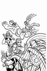 Coloring Marvel Hero Super Squad Pages Magneto Attacking Villain Supervillain Netart Color Print Ages Az Popular Template Library Clipart Coloringhome sketch template