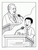 Coloring Lds Baptist sketch template