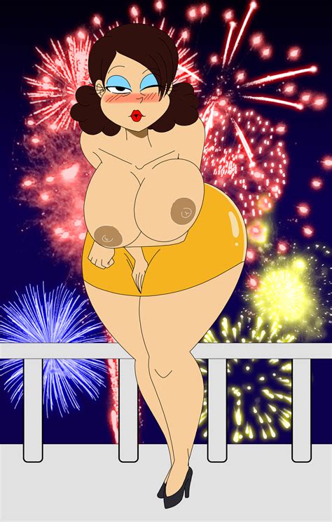 Rule 34 Big Breasts Breasts Female Female Only Fireworks