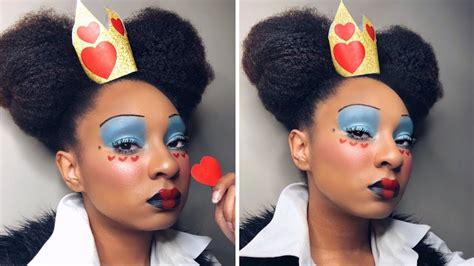 queen of hearts halloween makeup youtube