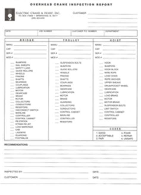 inspection forms