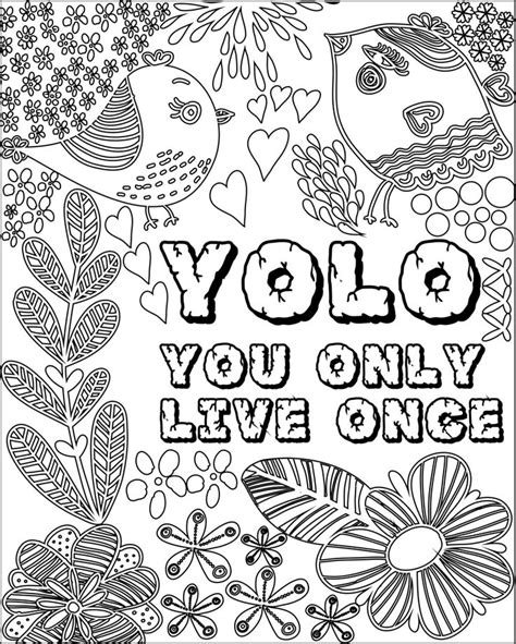 funny quote coloring pages  getdrawings