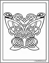 Coloring Kells Gaelic Colorwithfuzzy sketch template