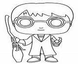 Harry Potter Coloring Pages Funko Pop Pops sketch template