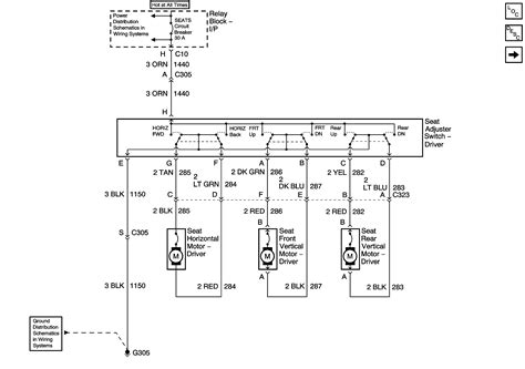 wiring harness gm power seat wiring diagram