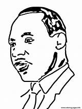 Luther King Martin Jr Coloring Drawing Washington Dc Pages Printable Getdrawings sketch template