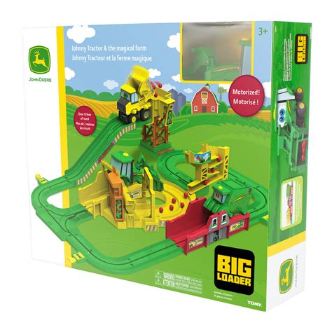big loader johnny tractor  magical farm fat brain toys