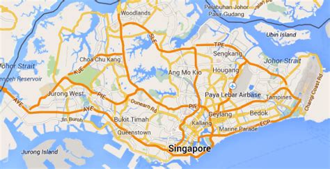 road map  singapore singapore asia mapsland maps   world