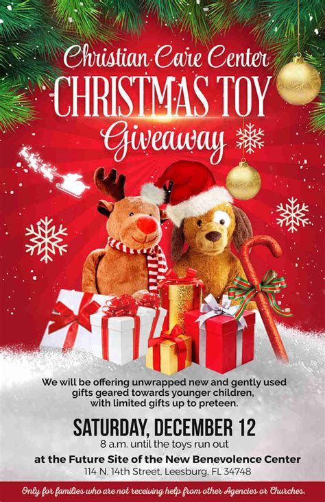 annual christmas toy giveaway happening  saturday december