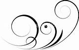 Flourish Clipart Squiggle Decorative Clip Cliparts Library Arts Related sketch template