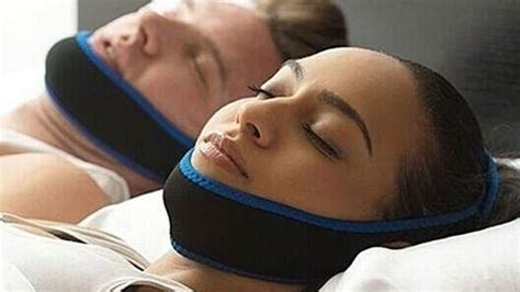 stop snoring and get a good night s sleep with this 13 jaw strap