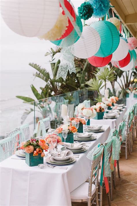 how to organize a beach themed bridal shower beach wedding tips