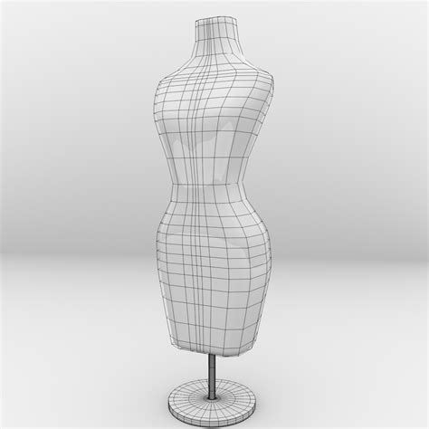 female mannequin 3d model 3ds fbx blend dae