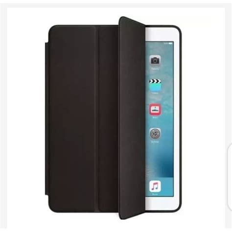 generic solid ipad pro  black leather folio smart case black jumia nigeria