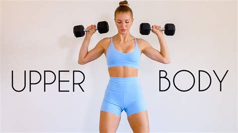 10 Min Full Upper Body Workout Toning And Strength